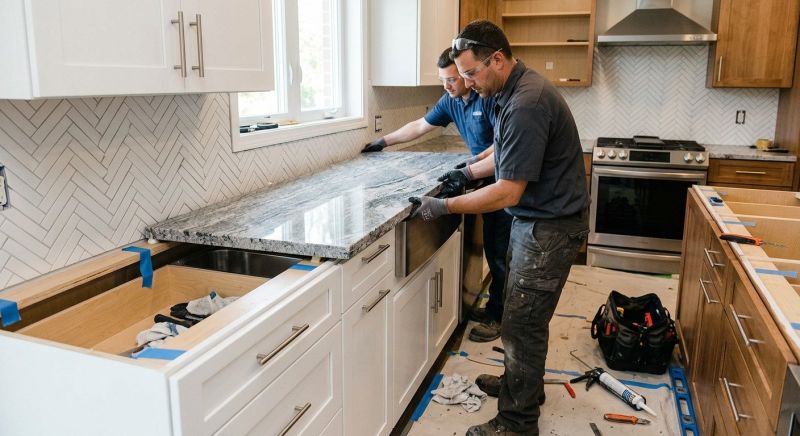 Kitchen Countertop Replacement in Marin County, CA