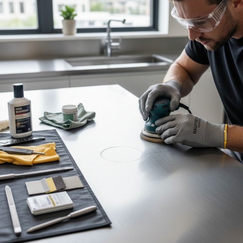 Quartz Countertop Refinishing