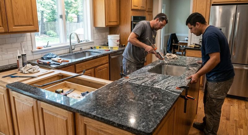 Kitchen Countertop Replacement in Lake County, IL