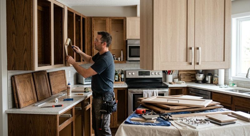 Oak Cabinet Remodeling in Cincinnati, OH