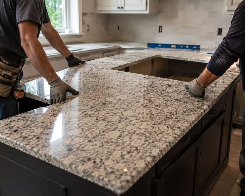 Quartz Countertop Installation in Lake County, IL