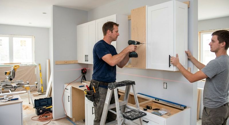 Wood Cabinet Installation in Dayton, OH